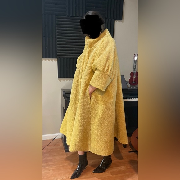 Maison's hand-embroidered coat